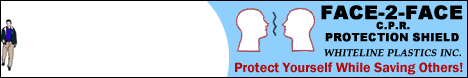 Face-2-Face CPR Protection Shield
